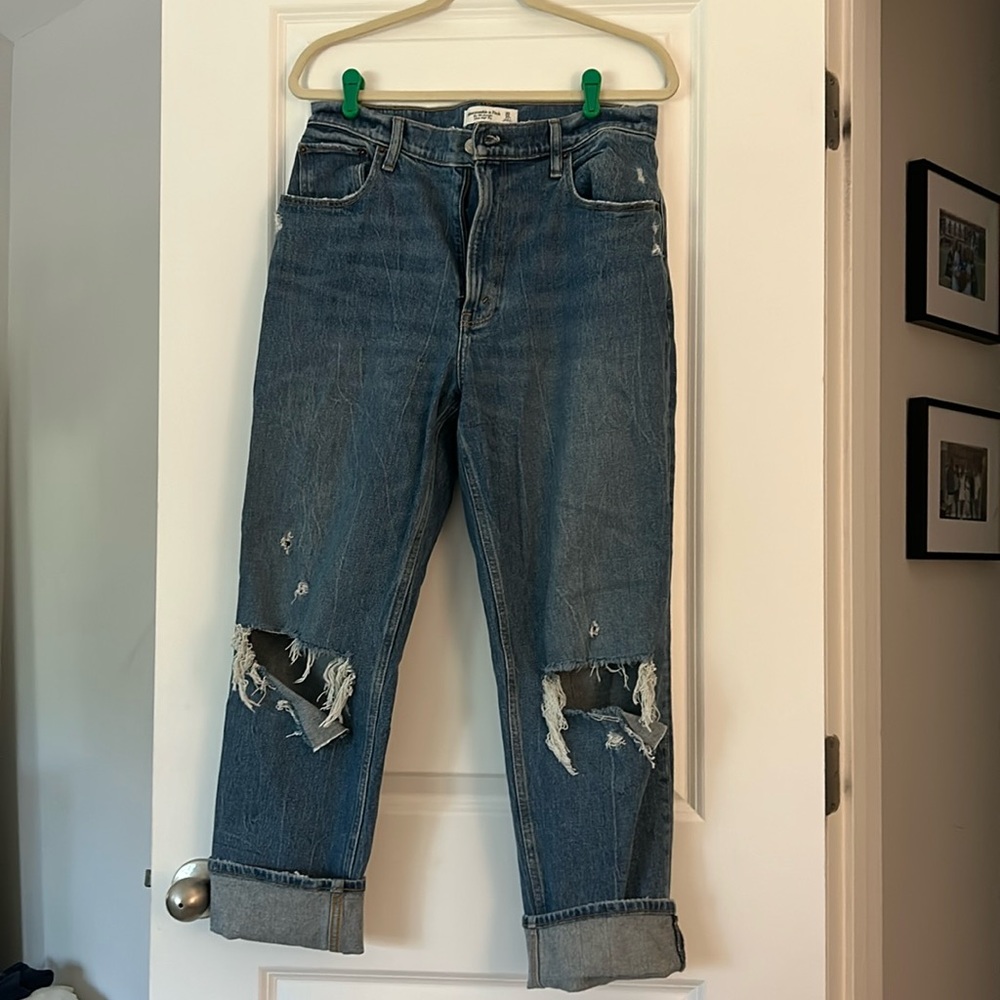 Women’s Abercrombie the 90s ultra high rise jeans